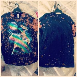 Customized Bleached T-Shirt
